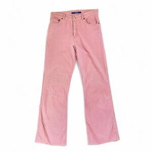 MAUIGIRL Y2k Pink Low Rise Wide Leg Soft Relaxed Corduroy Jeans Size 4